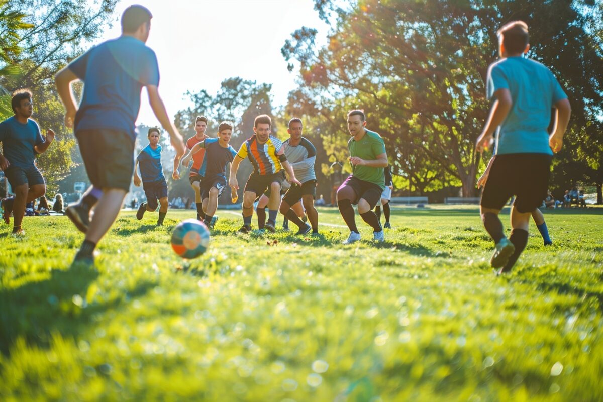 Les passionnés de sport découvrent le poull ball, le nouveau jeu qui conquiert la France