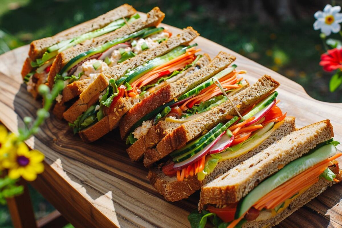 Ces sandwichs légers parfaits pour garder la ligne lors de vos déjeuners d'été sans culpabilité